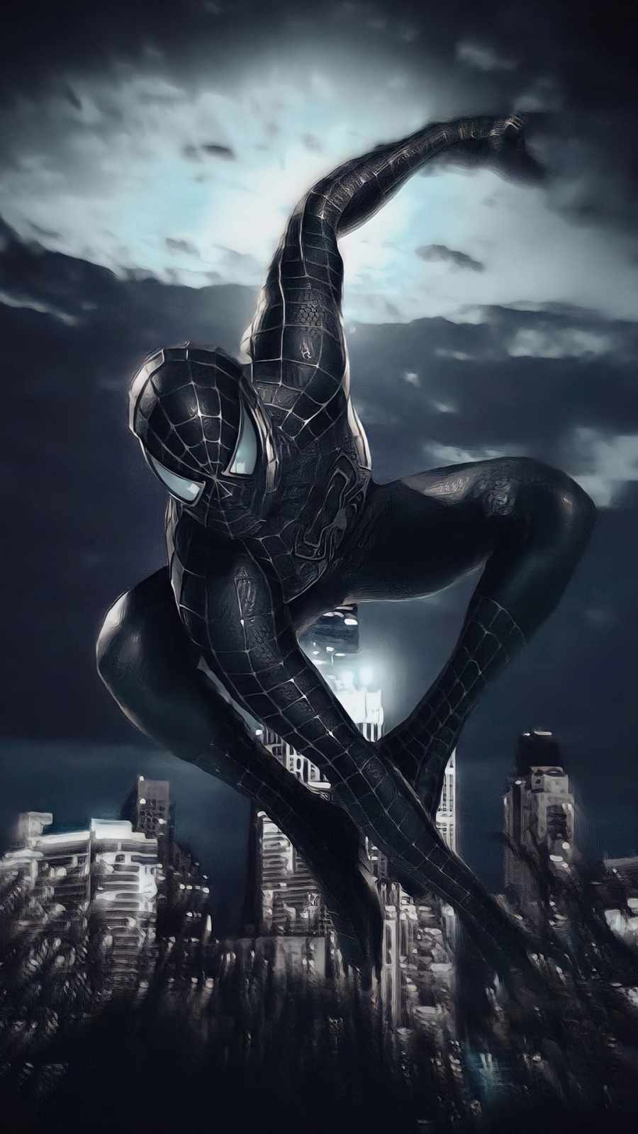 black suit spiderman