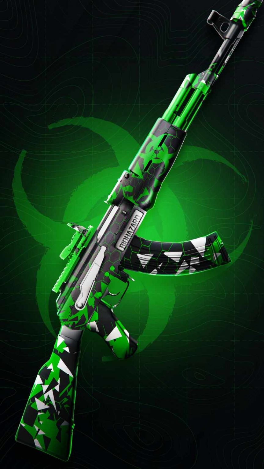 Biohazard AK 47 IPhone Wallpapers iPhone Wallpapers