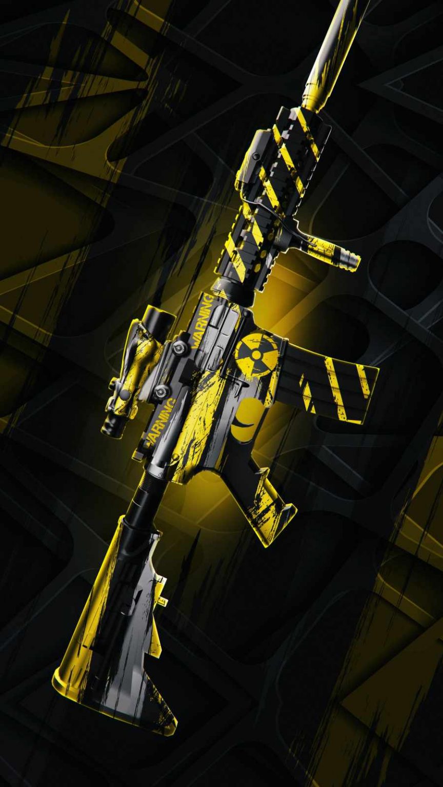 Biohazard Rifle iPhone Wallpaper - iPhone Wallpapers