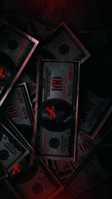 Blood Money iPhone Wallpaper