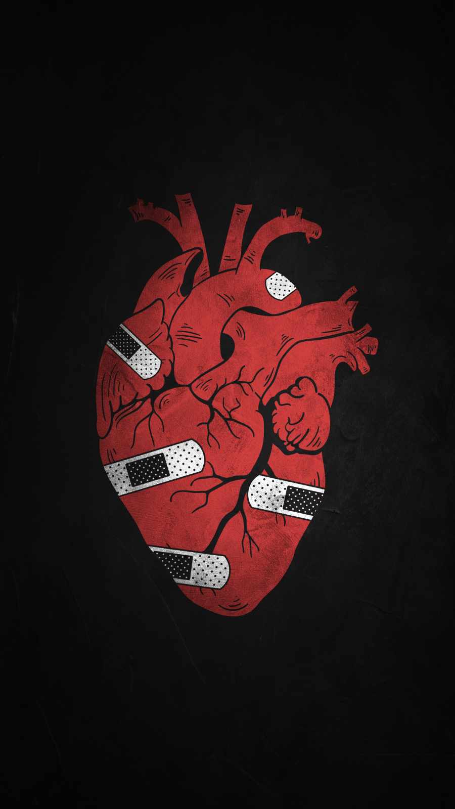 Broken Heart iPhone Wallpaper