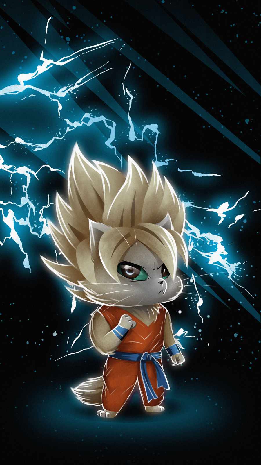 Chipmunk Goku Dragon Ball Z