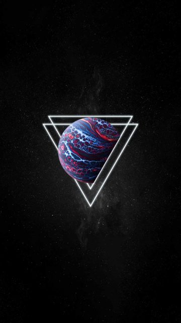 Deep Space Triangle Planet