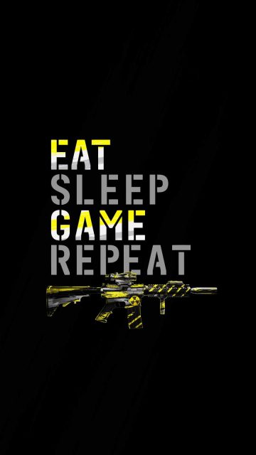 EAT SLEEP GAME REPEAT