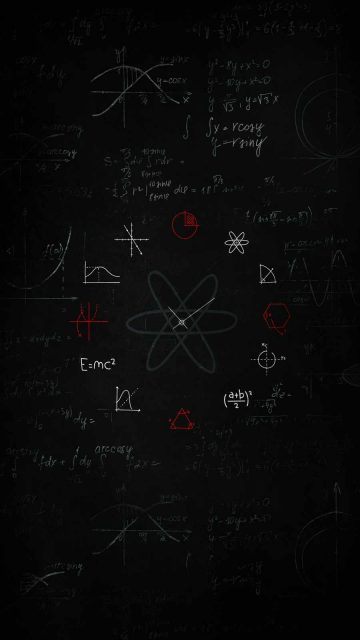 Einstein Physics iPhone Wallpaper