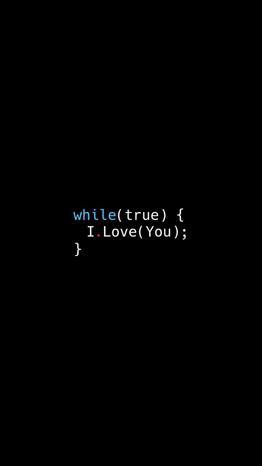 I Love You Code - IPhone Wallpapers : iPhone Wallpapers
