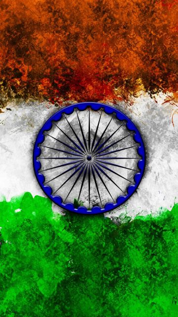 Indian Flag Art