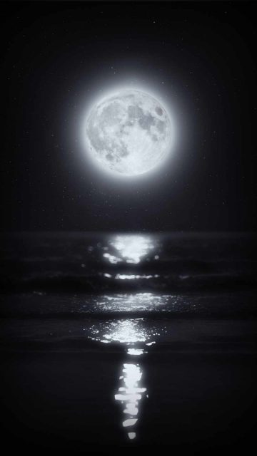 Night Moon iPhone Wallpaper