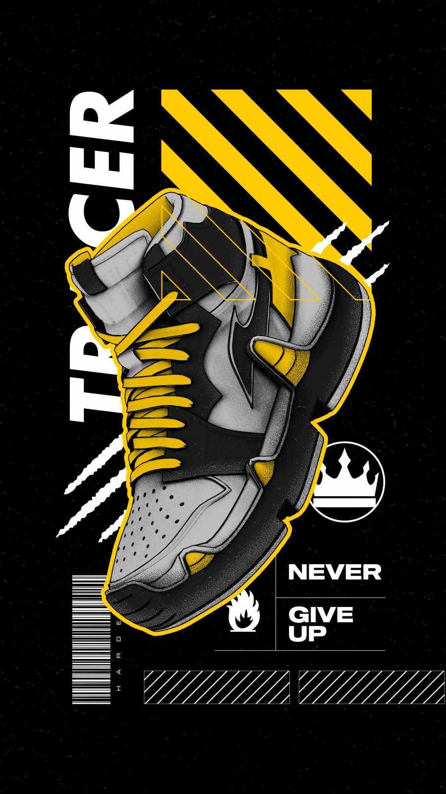 Sneaker Quote iPhone Wallpaper