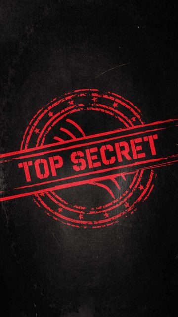 Top Secret Phone iPhone Wallpaper