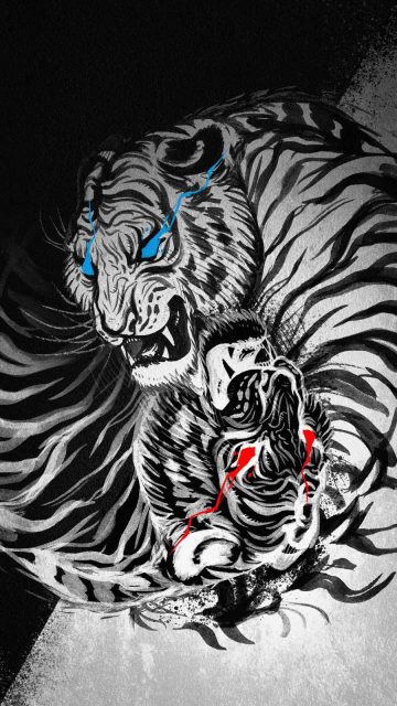 White Tiger Art