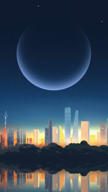 the night cloud city