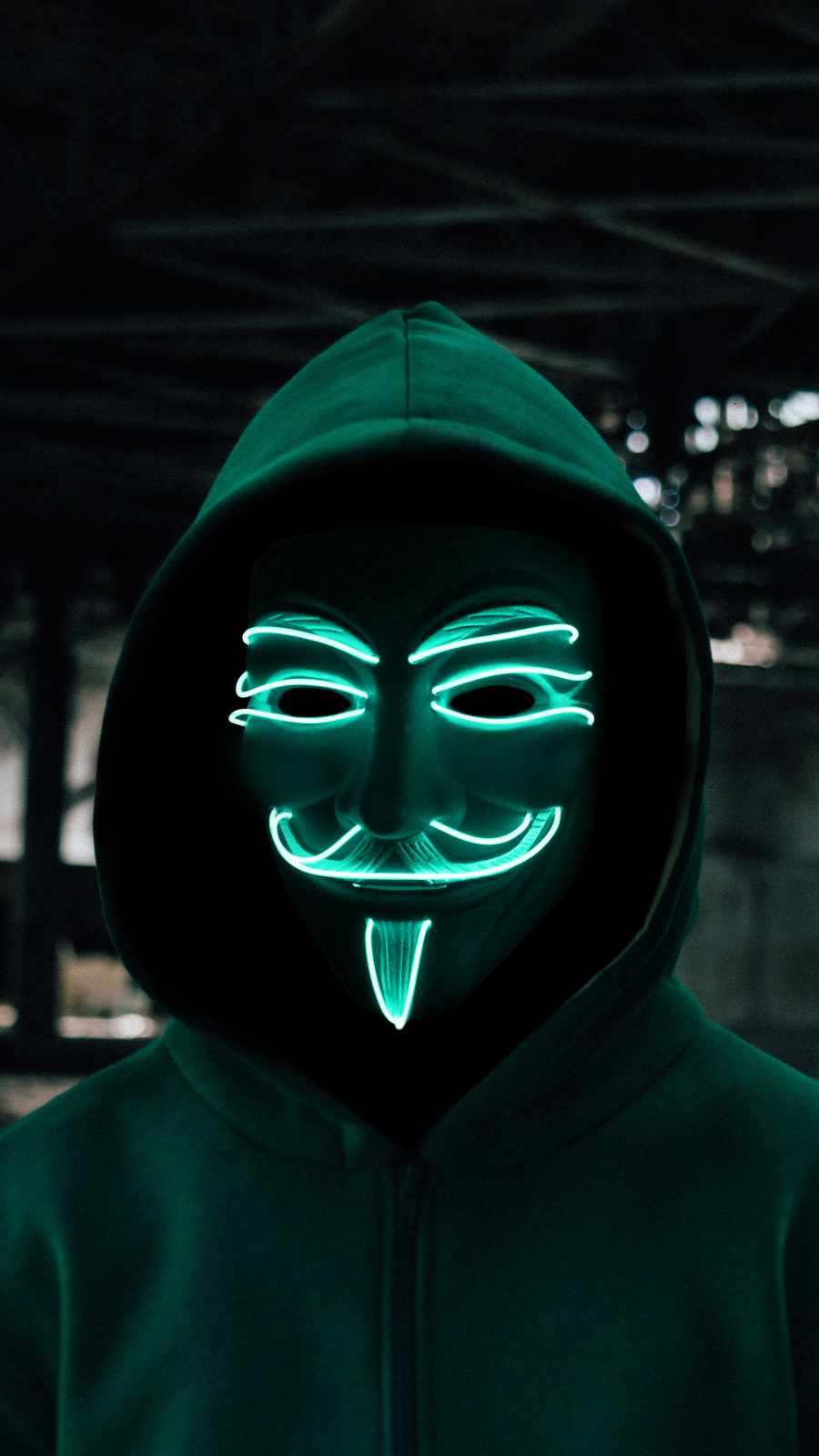 Anonymous Glowing Mask