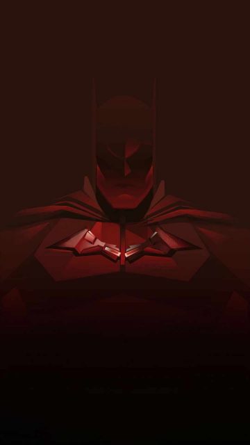 Batman red minimal