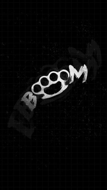 Boom iPhone Wallpaper