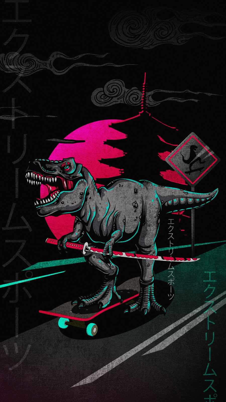 Dinosaur Art Wallpapers  Dinosaur Aesthetic Wallpaper for iPhone