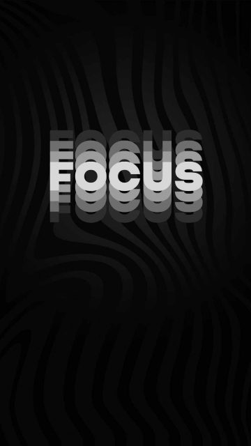 Focus iPhone Wallpaper