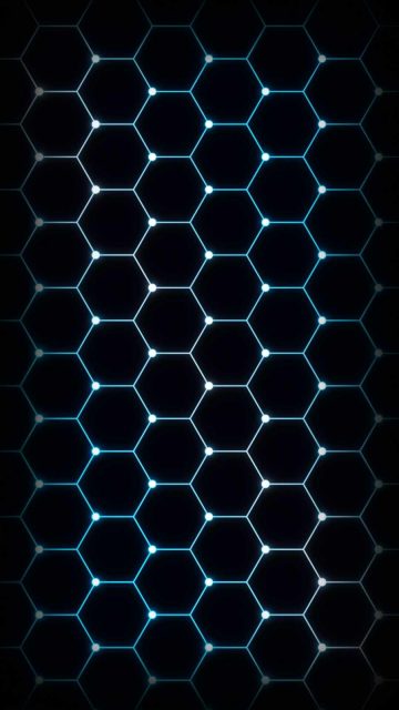 Hexagon Mesh iPhone Wallpaper