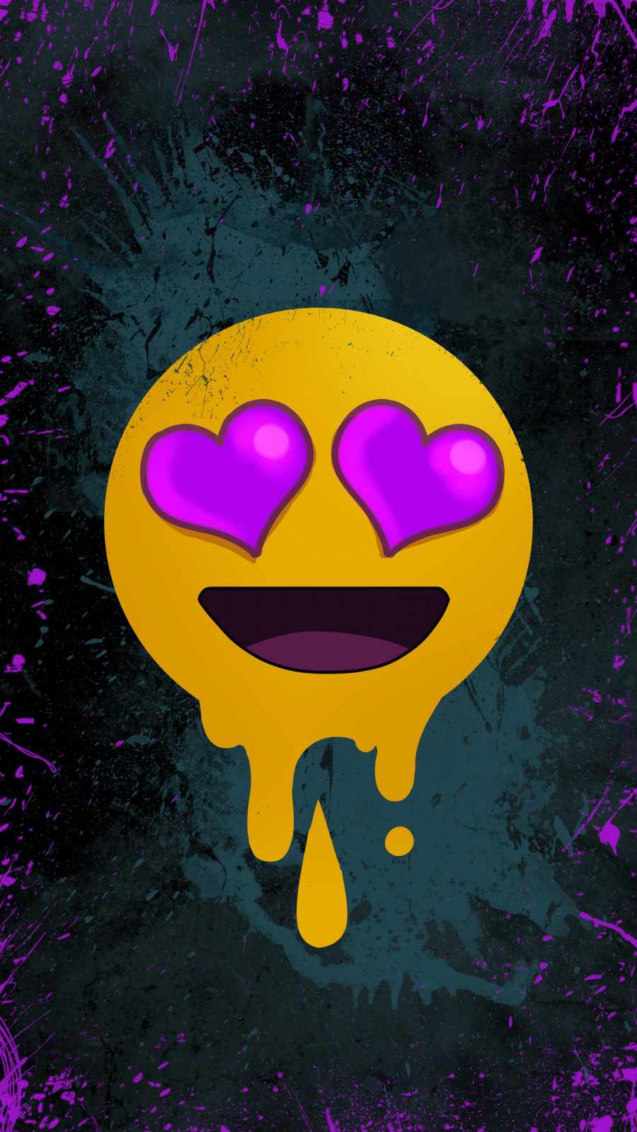 Love Emoji iPhone Wallpaper