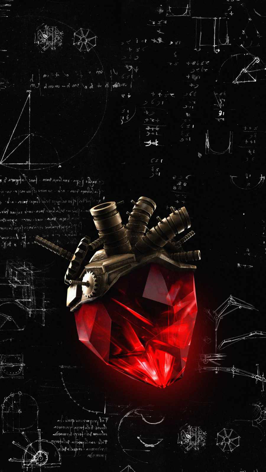 Mechanical Heart Iphone Wallpapers Iphone Wallpapers