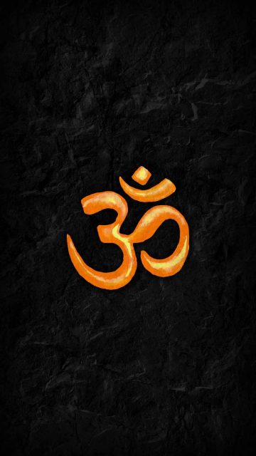 OM Symbol iPhone Wallpaper