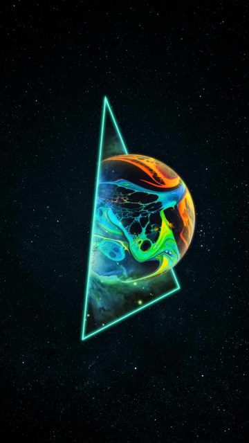 Planet Arrival iPhone Wallpaper