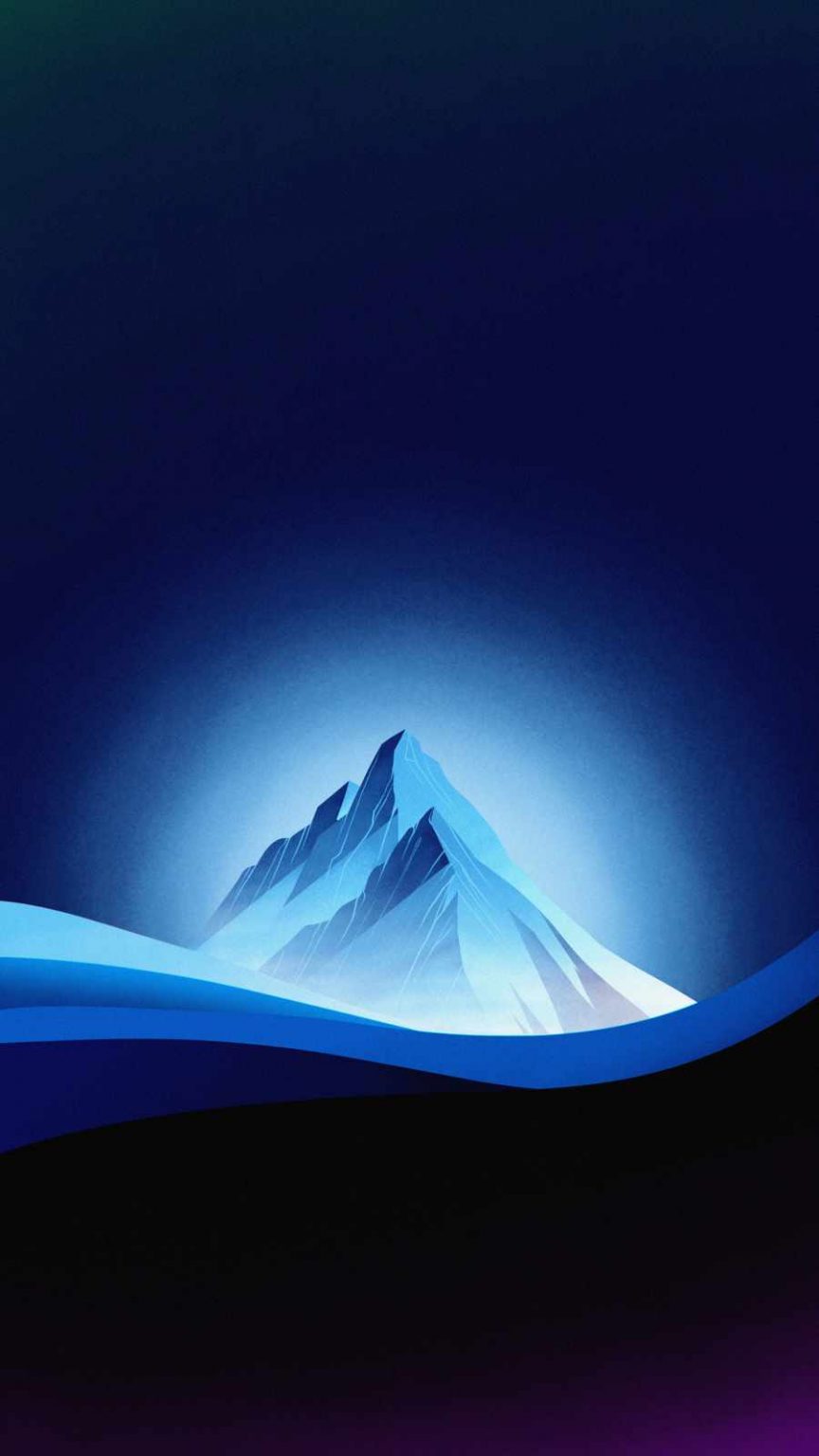 Snow Mountain Minimal - IPhone Wallpapers : iPhone Wallpapers