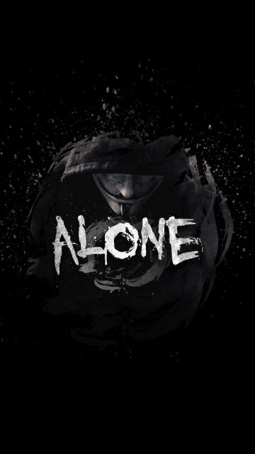 So Alone iPhone Wallpaper