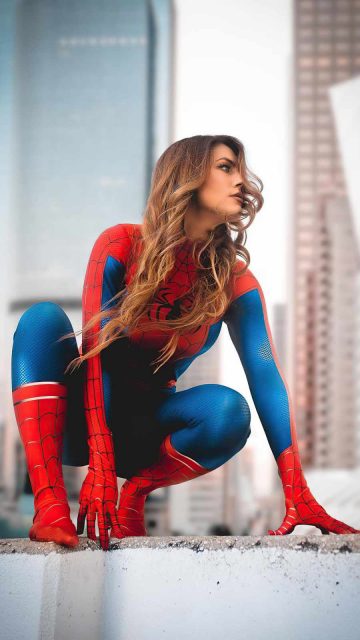 lost in the spiderverse girl cosplay