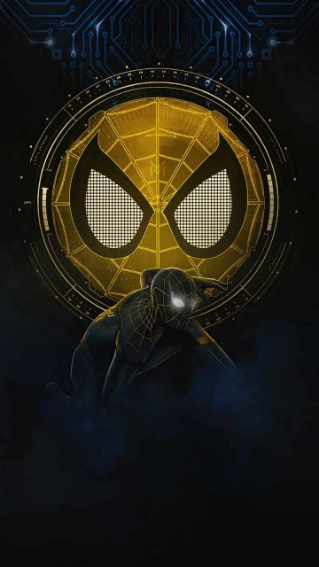 spider man no way home gold black suit