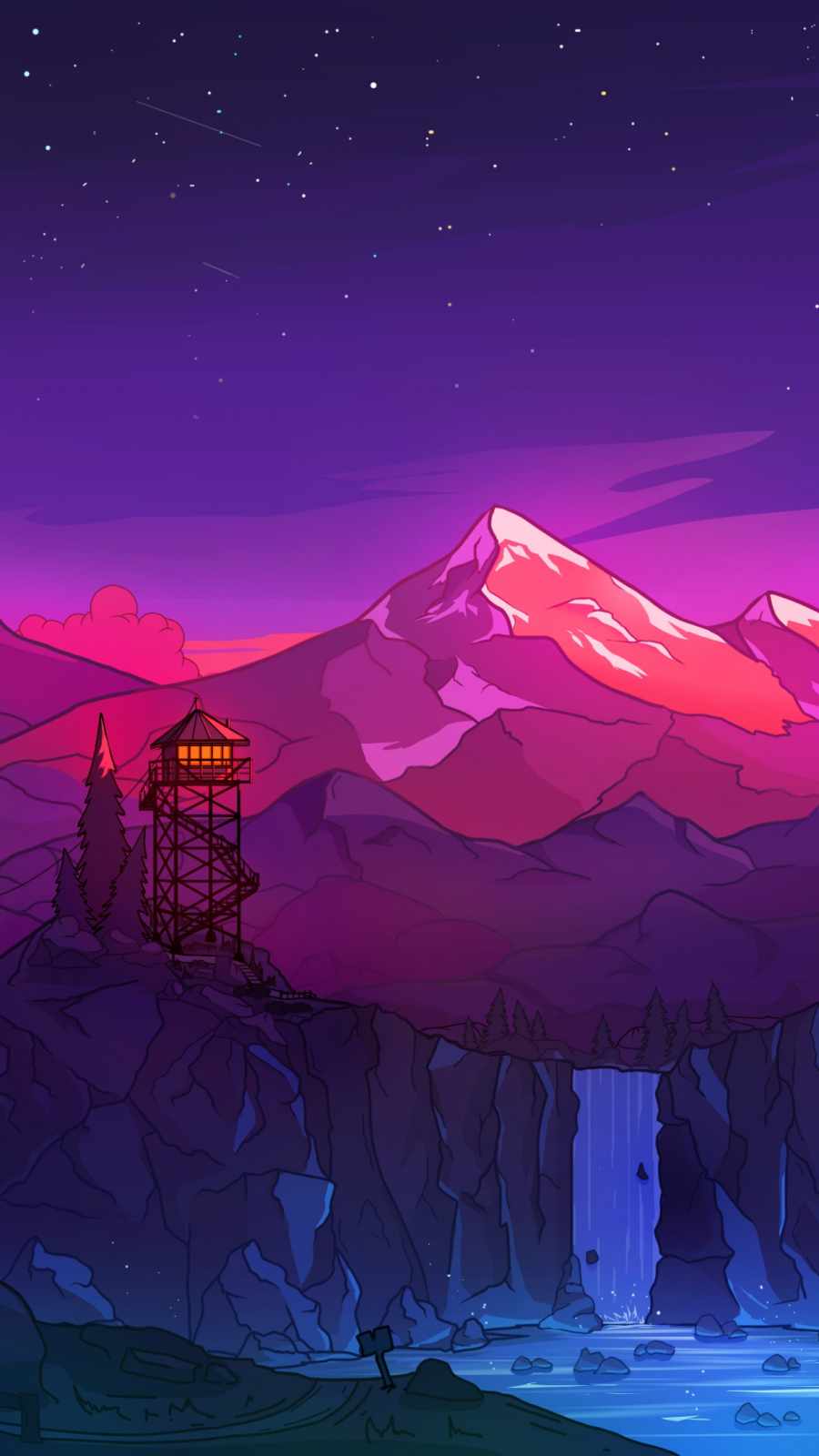 Firewatch Forest Wallpaper  IPhone Wallpapers  iPhone Wallpapers