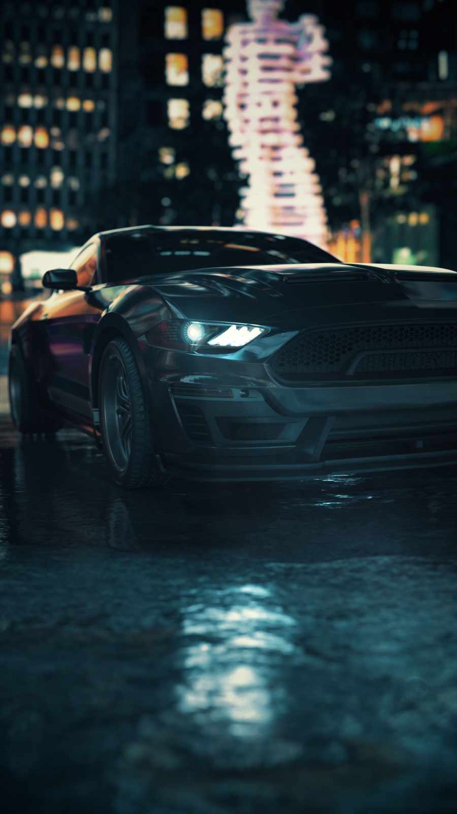 Ford Mustang Night