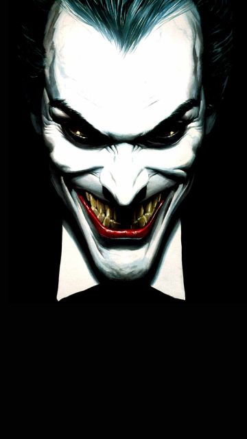 Joker Smile iPhone Wallpaper