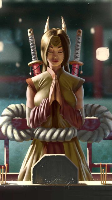 Samurai Warrior Girl