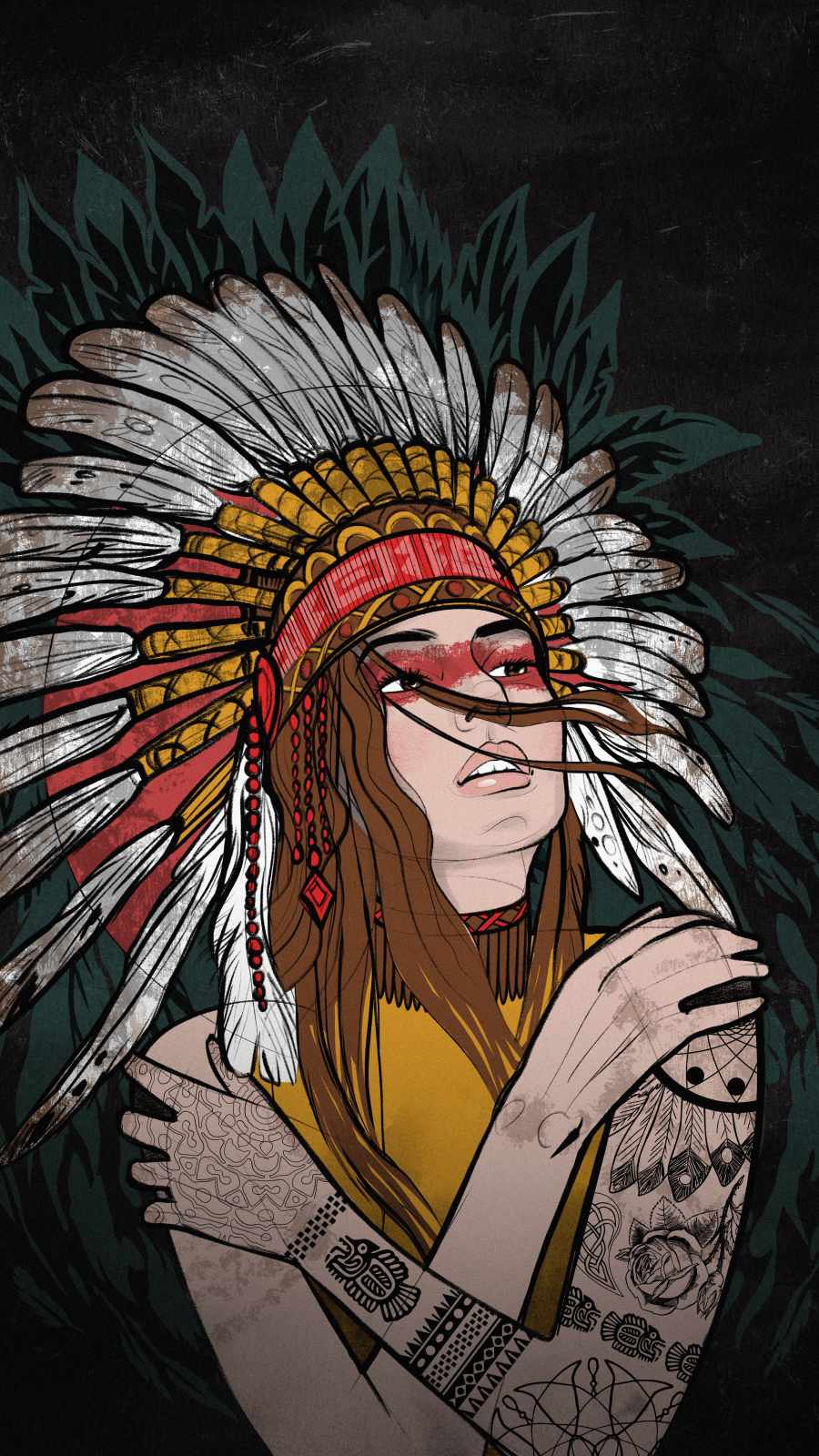 girly tribal wallpapers for iphone