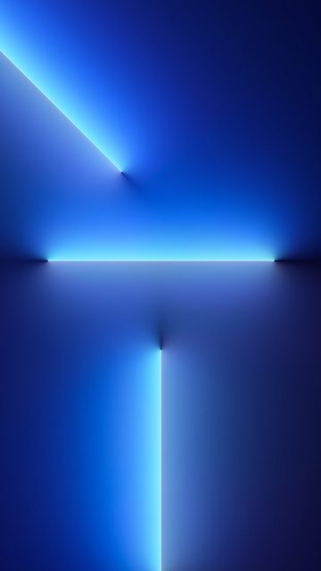iPhone 13 Pro wallpaper blue