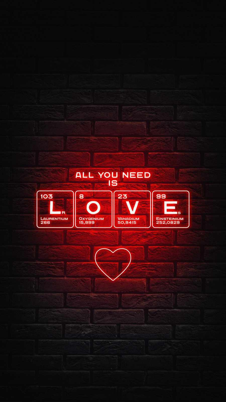 All you Need is Love iPhone Wallpaper