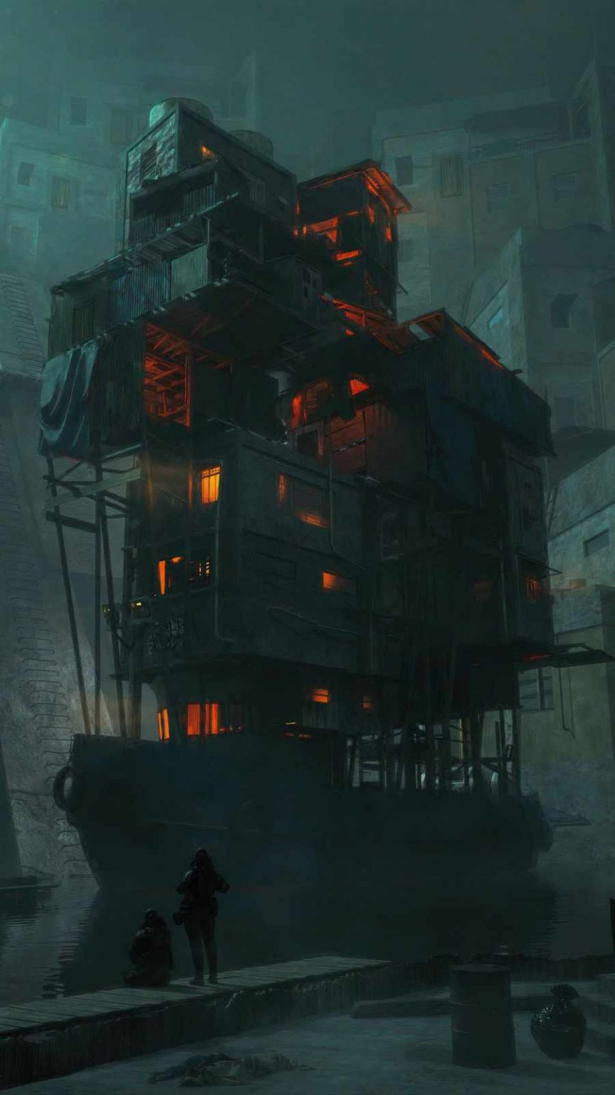 Boat House iPhone Wallpaper - iPhone Wallpapers