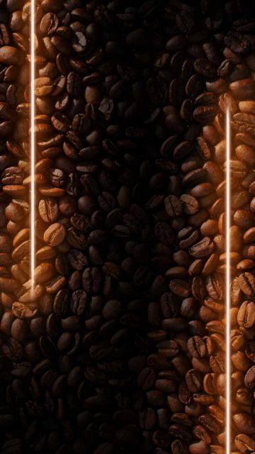 Coffee Neon iPhone Wallpaper