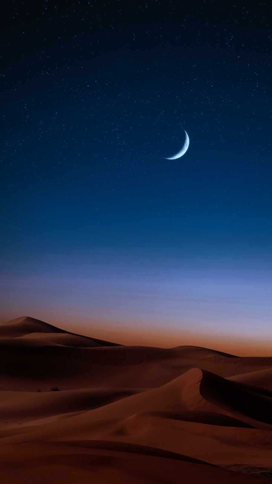 Desert Eclipse iPhone Wallpaper
