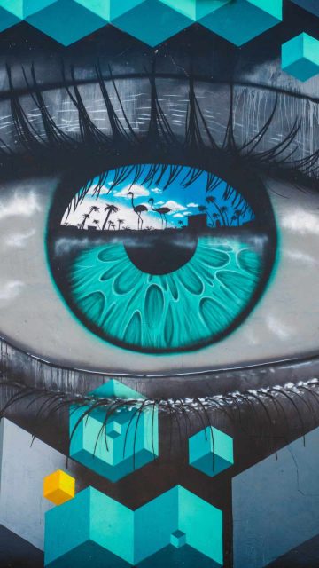 Eye Art iPhone Wallpaper