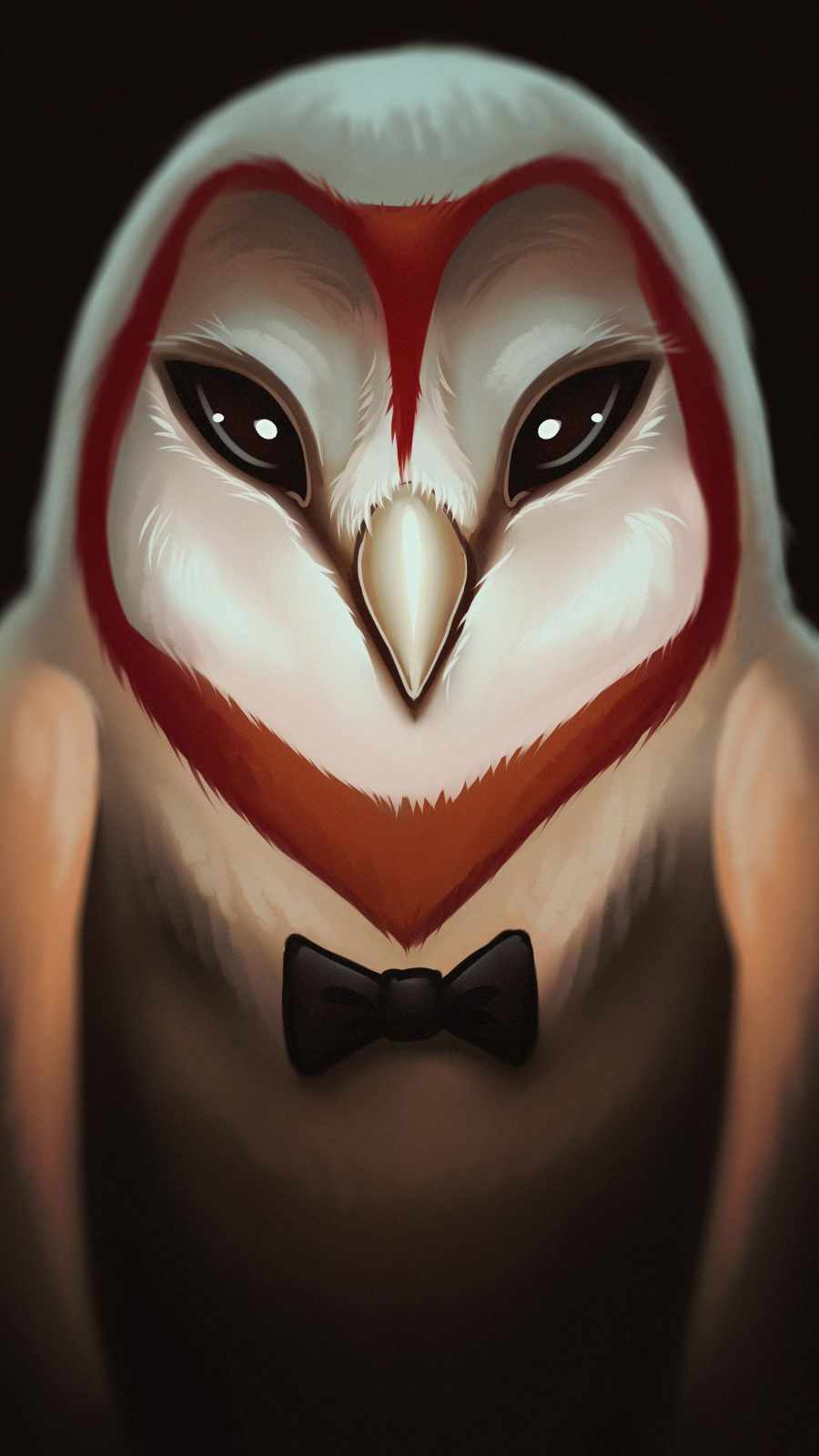 Halloween Owl iPhone Wallpaper