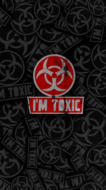 I am Toxic iPhone Wallpaper