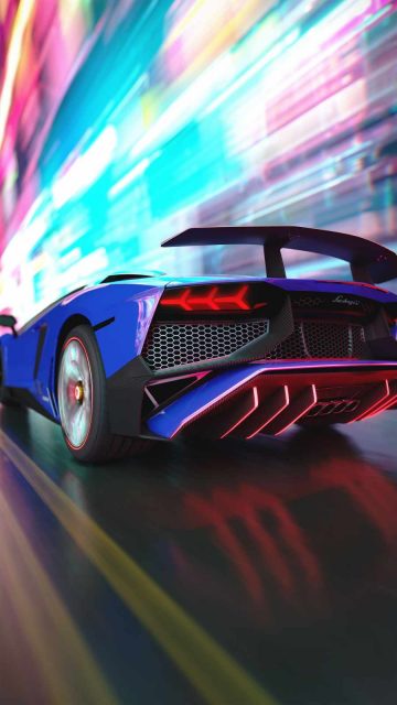 Lamborghini Speed iPhone Wallpaper