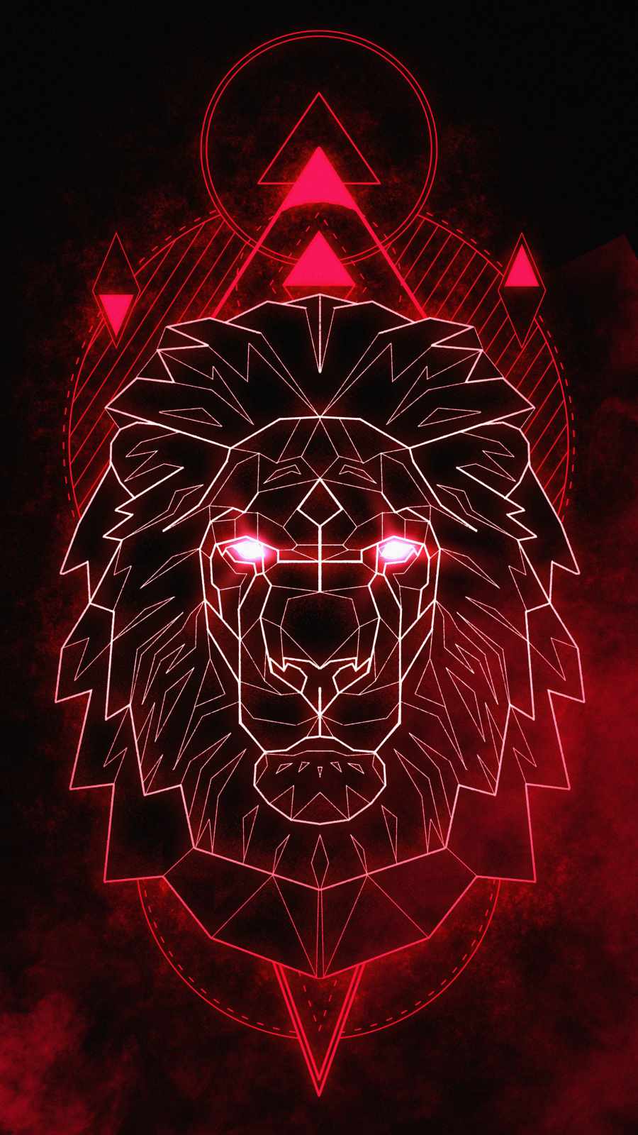 Polygon Lion IPhone Wallpaper - IPhone Wallpapers : iPhone Wallpapers