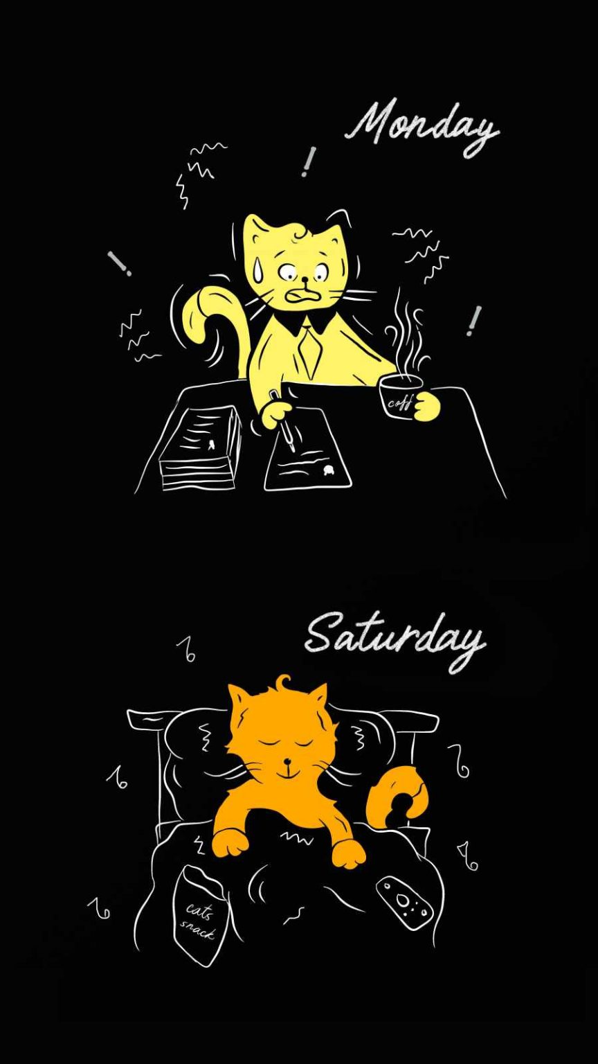 Saturday Monday Mood iPhone Wallpaper iPhone Wallpapers