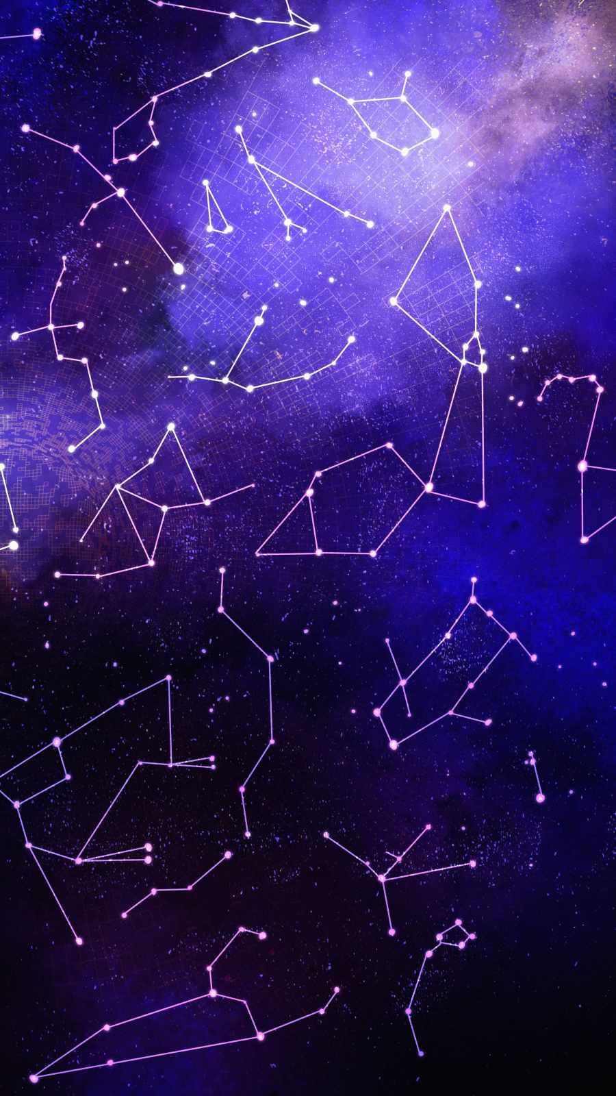 Star Map iPhone Wallpaper