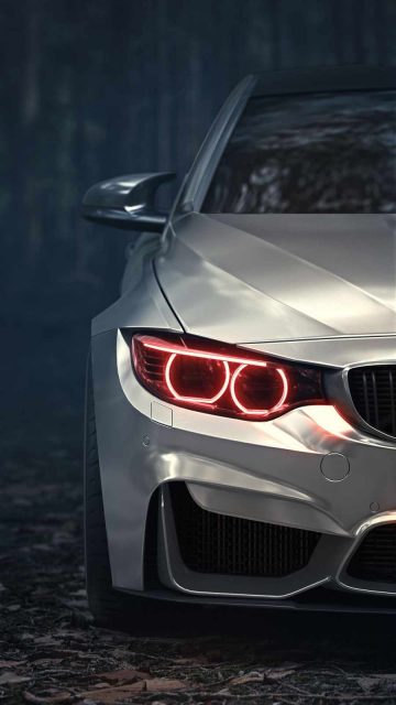 BMW Projector Lights iPhone Wallpaper