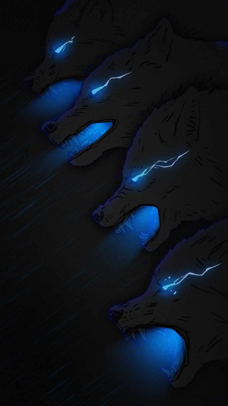 Black Wolfs IPhone Wallpaper - IPhone Wallpapers : iPhone Wallpapers