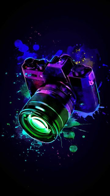 DSLR Camera iPhone Wallpaper